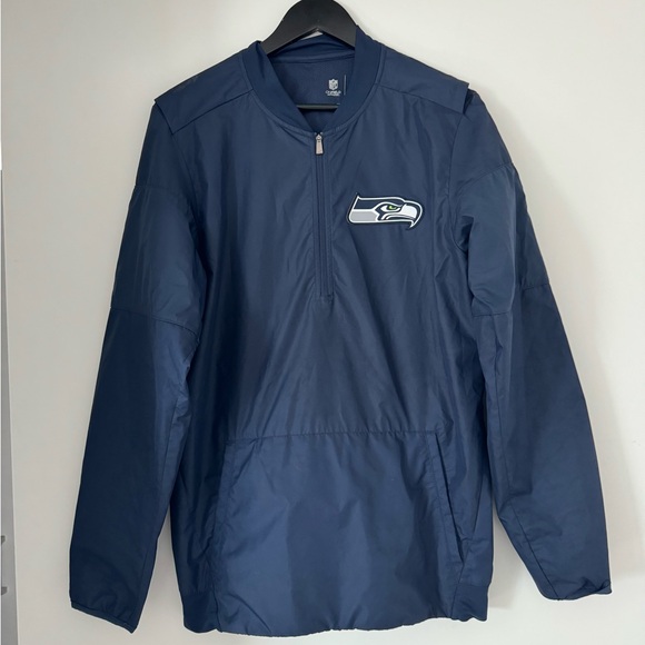 Nike NFL Seattle Seahawks On Field Windbreaker Jacket - Picture 1 of 5